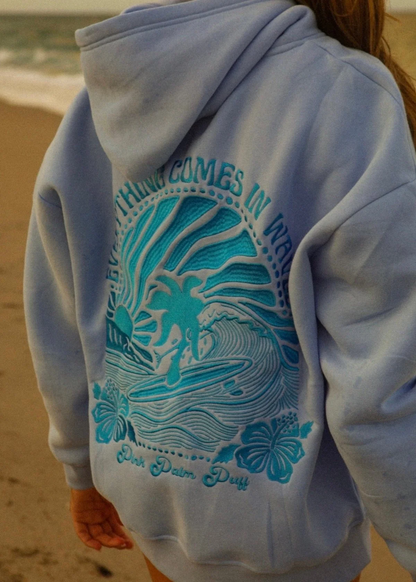 "Everything Comes in Waves" Hoodie