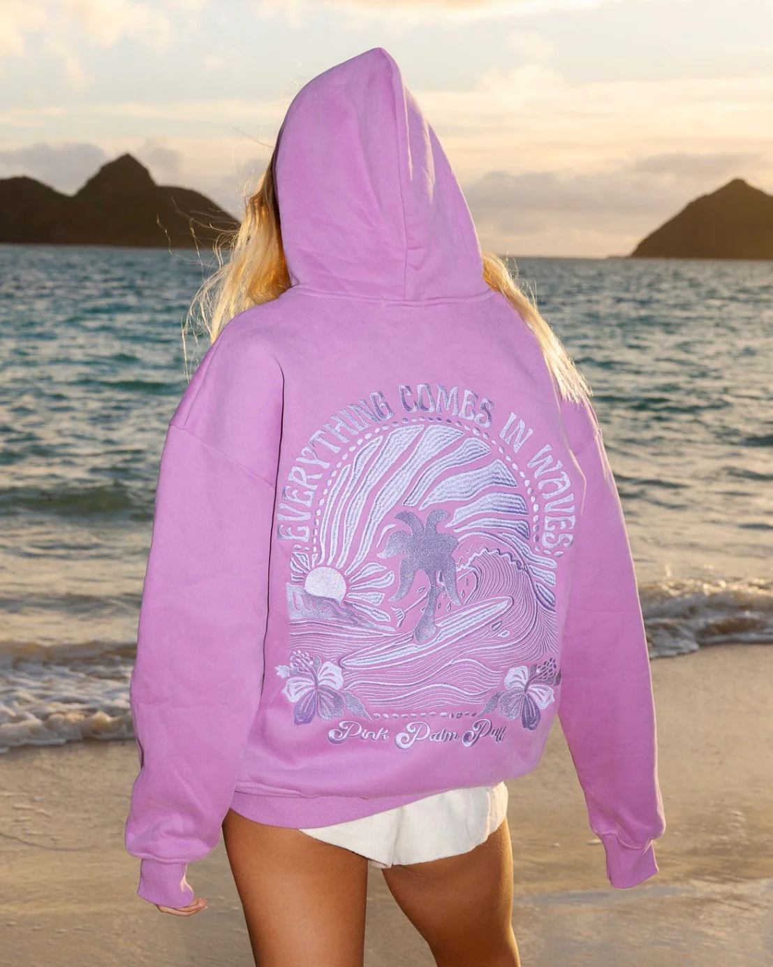 "Everything Comes in Waves" Hoodie
